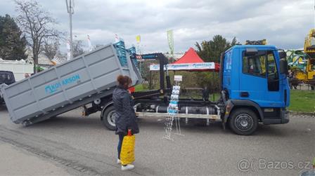 Iveco Eurocargo, celková hmotnost 10tun, vysoká užitečná hmotnost 5,5t. Najeto 277tis.