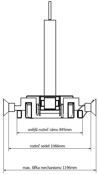 Teleskopický nosič 6t